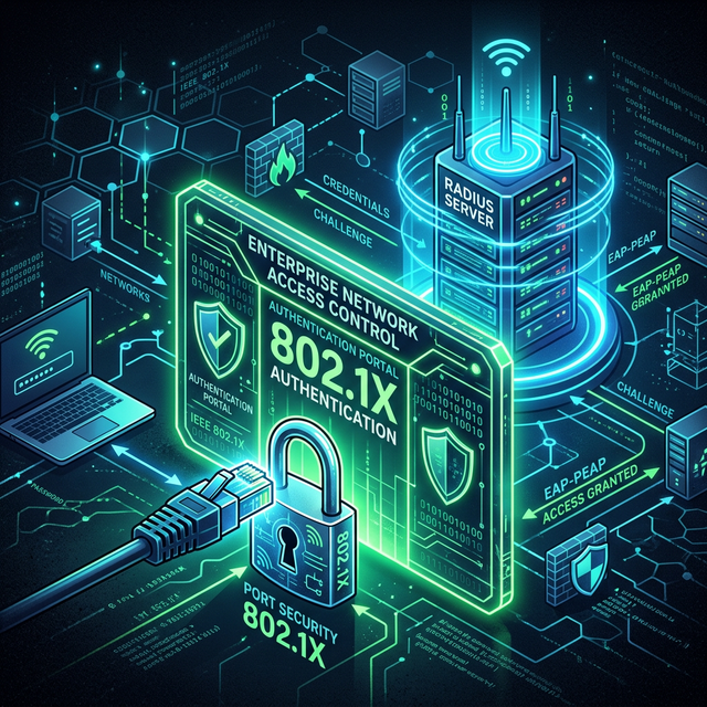 802.1x Netzwerkzugangskontrolle - Teil 1