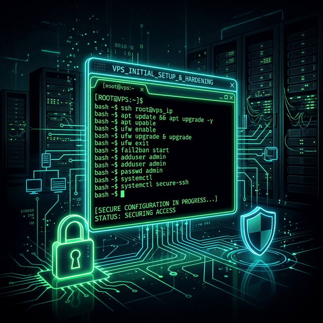 VPS Ersteinrichtung - Sicherer SSH-Zugang & Basisabsicherung